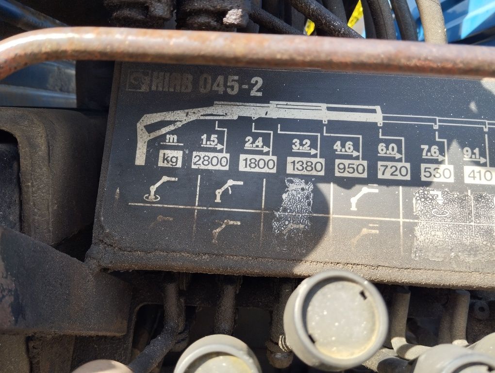 Daf 45-150 turbo z HDS I wywrotką