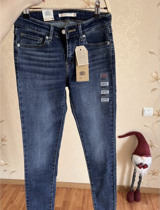 Джинси Levis сині скіні