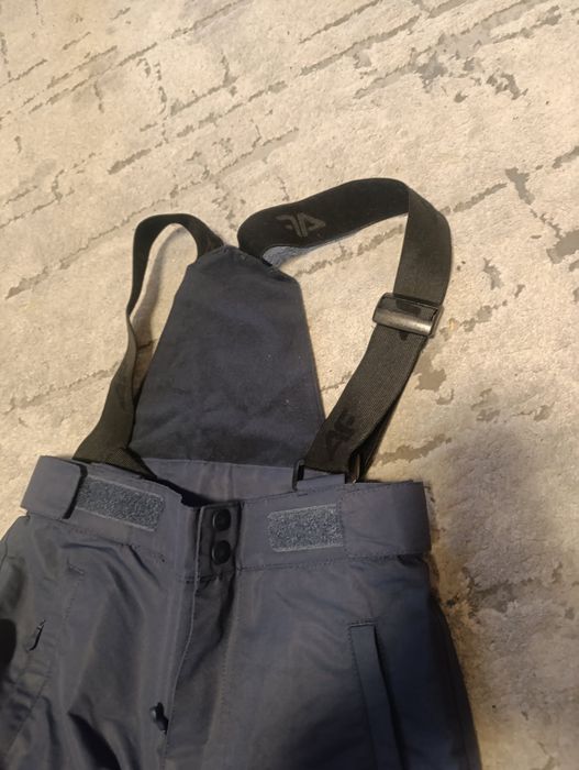Spodnie zimowe narciarskie wodoodporne rozm. 128 4F