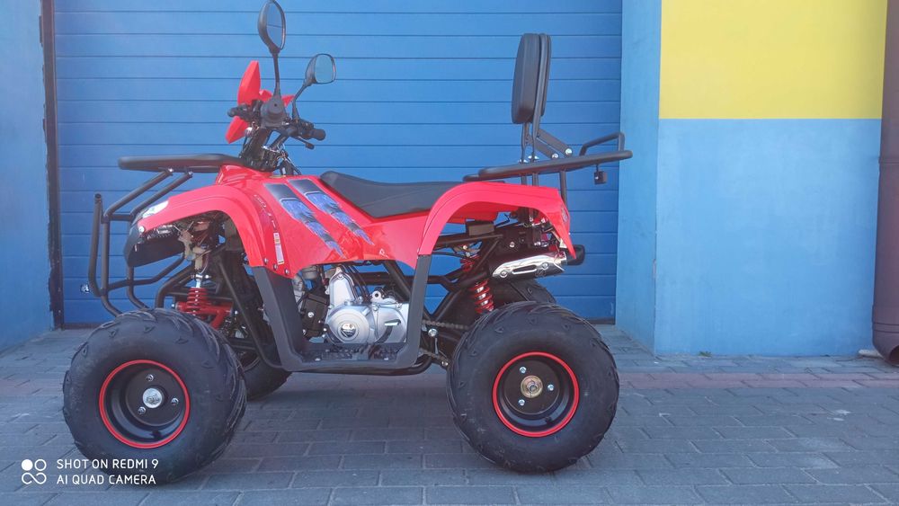 Qad  ATV 125  neon/  MotoRider / Siedlce-Janowska 32