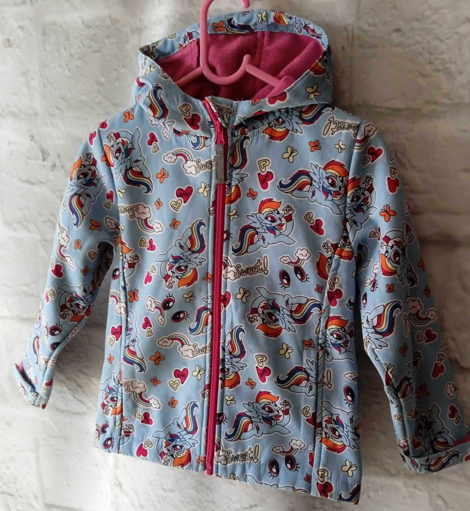 Kurtka-bluza softshell My Little Pony 4-5 lat 110cm