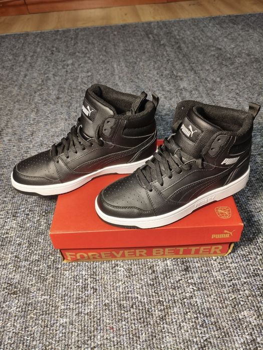 Кеди puma rebound v6 mid wtr jr