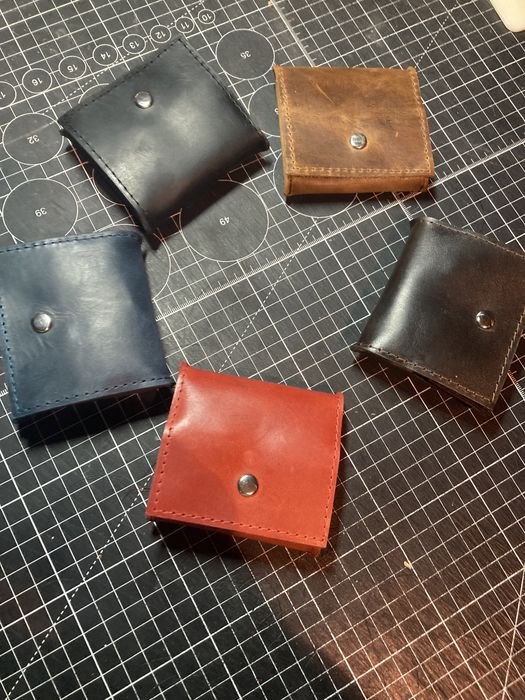 Монетница мелочница кожа