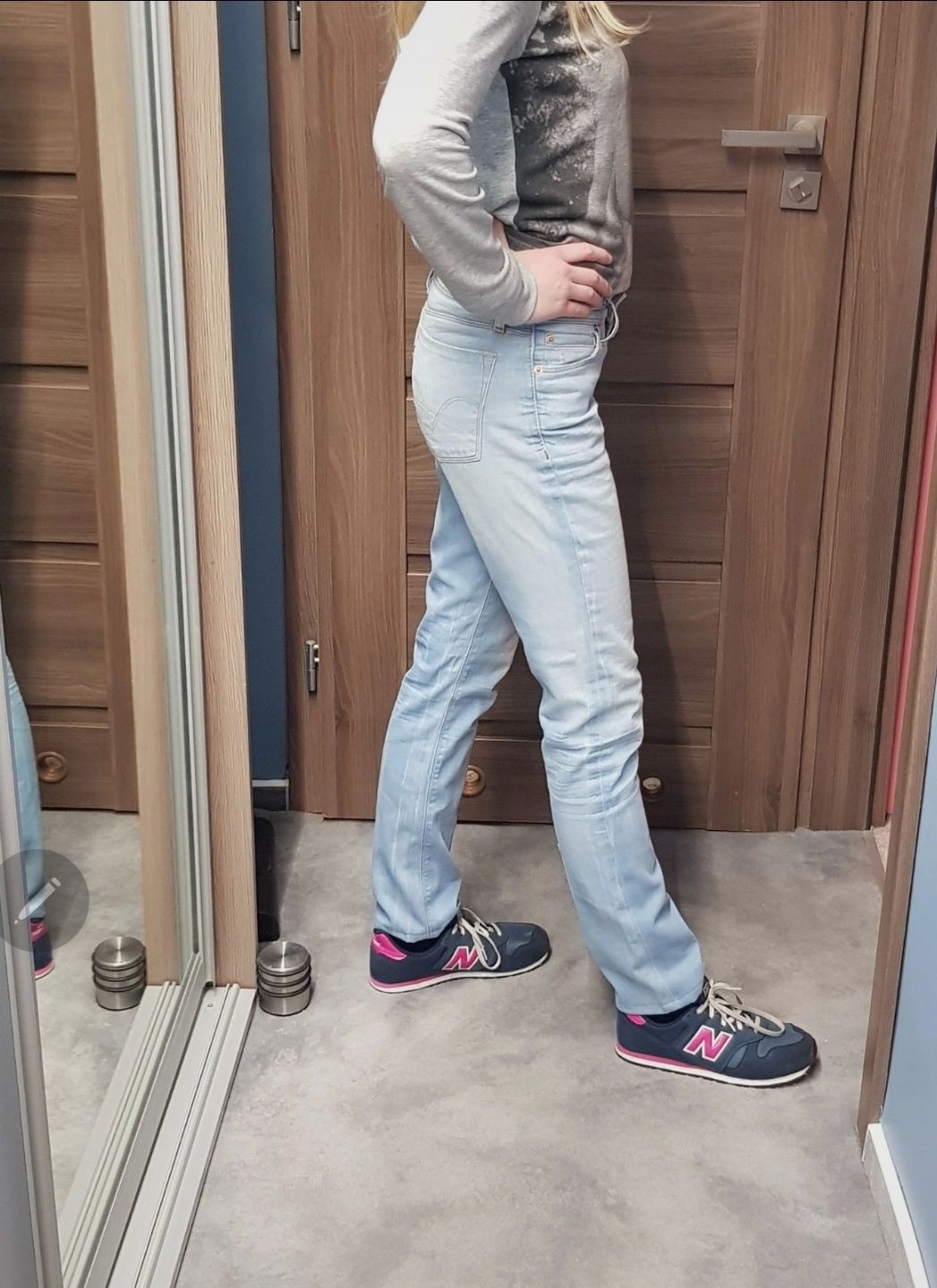 Spodnie dżinsy Levis Skinny Fit