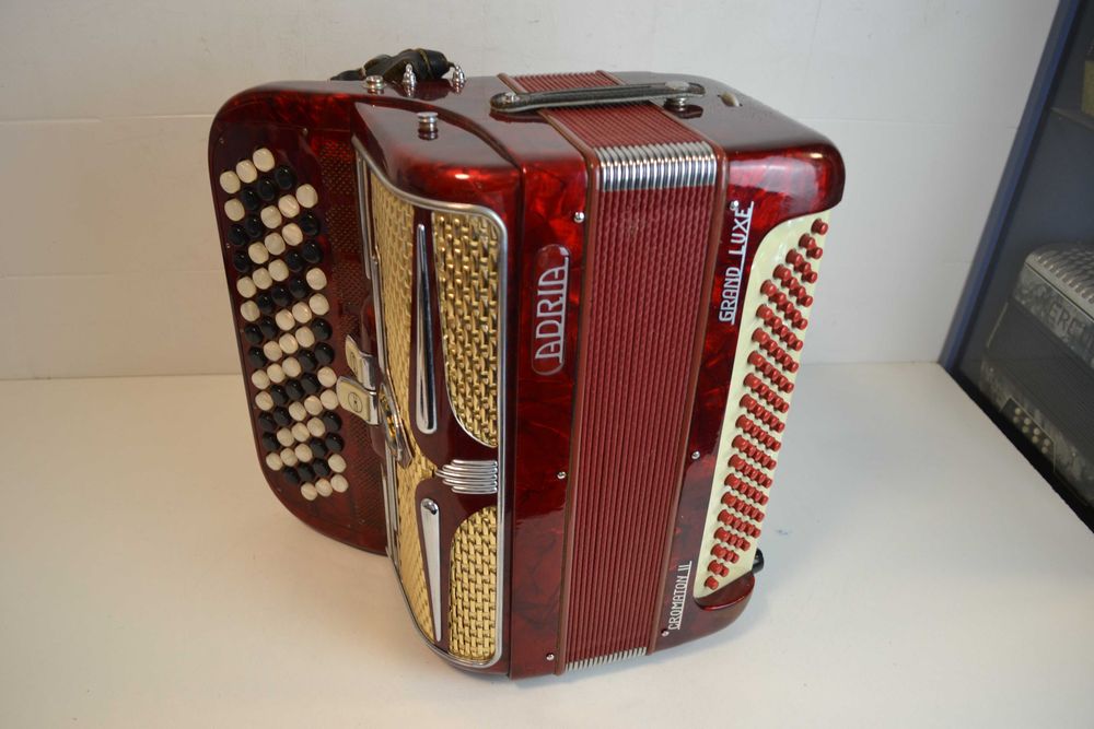 Acordeao Adria Cromton Grand Lux 2 Voz,N . 362