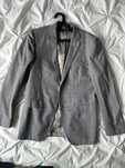 Szara welniana marynarka Massimo dutti