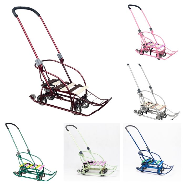 Безкоштовна доставка Санки з колесами Мрія Патріот сани