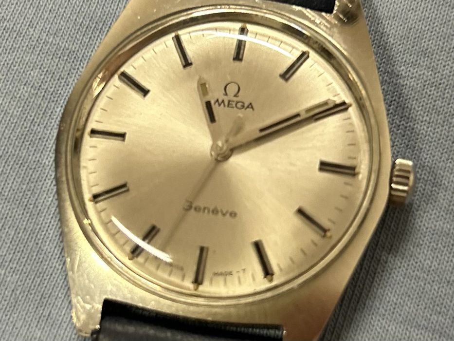 Omega Genève 1969 – механізм Cal. 601 – оригінал, після сервісу