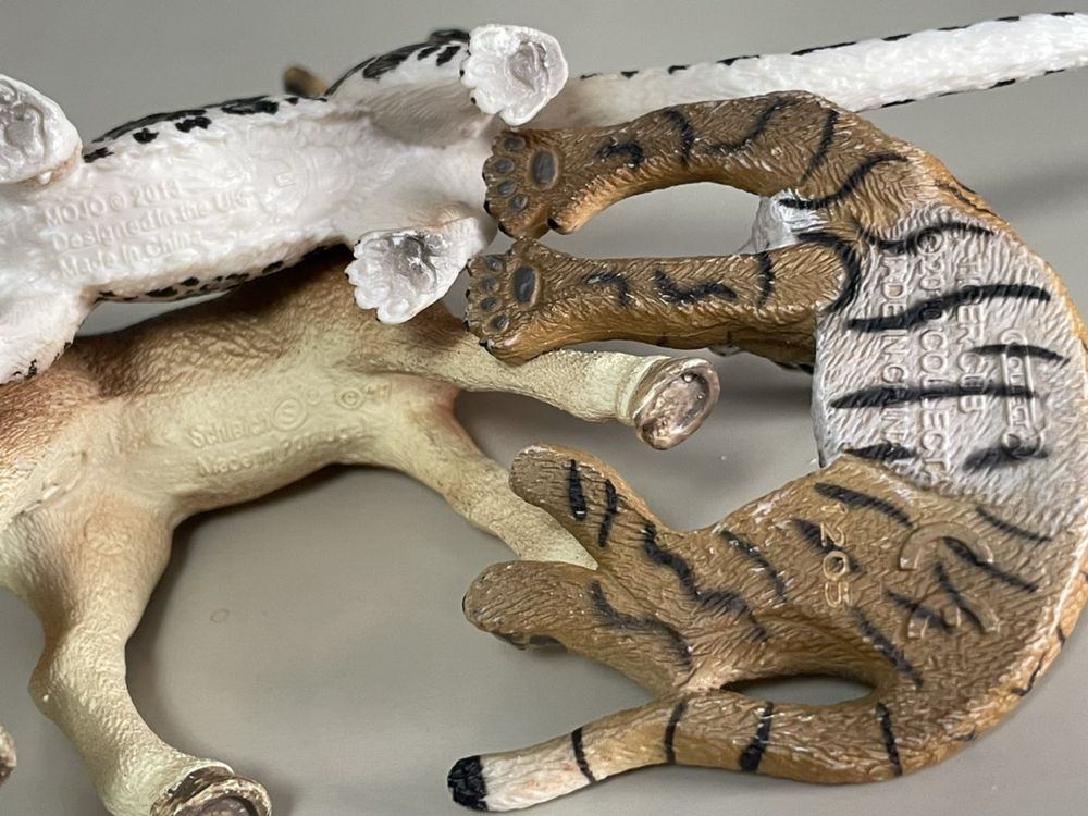 Фигурка mojo леопард .тигр шляйх collecta. Свинка, пони олень schleich