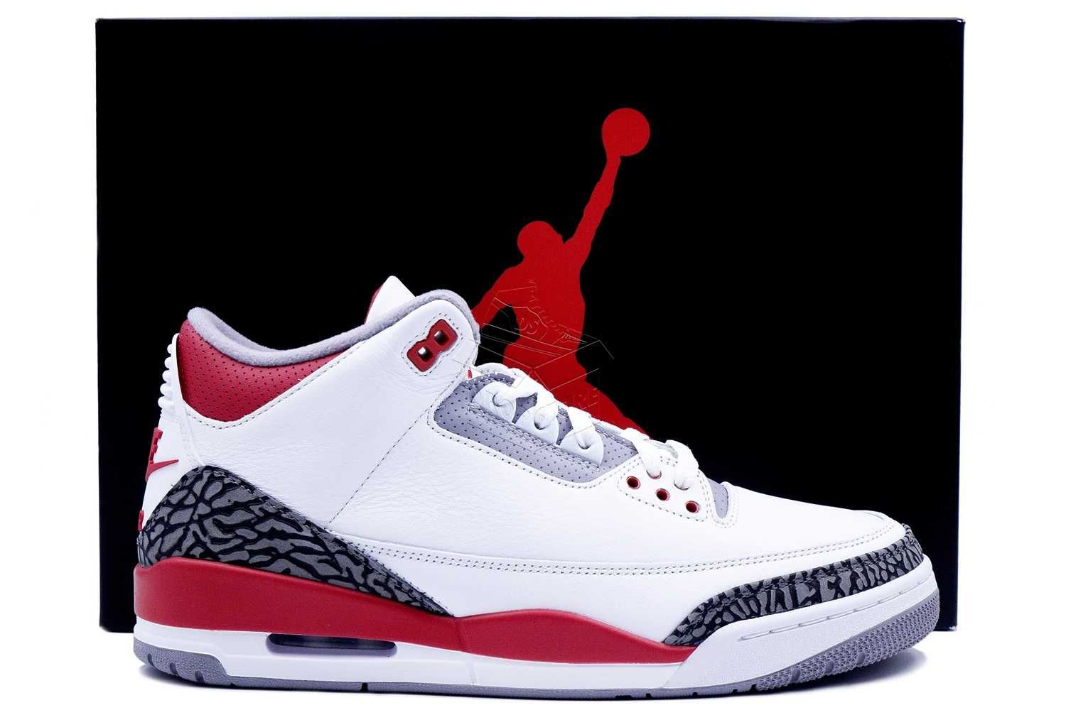 Nike AIR JORDAN 3 Fire Red / DN3707–160