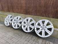 4x Oryginalne 17-stki Audi  5x112