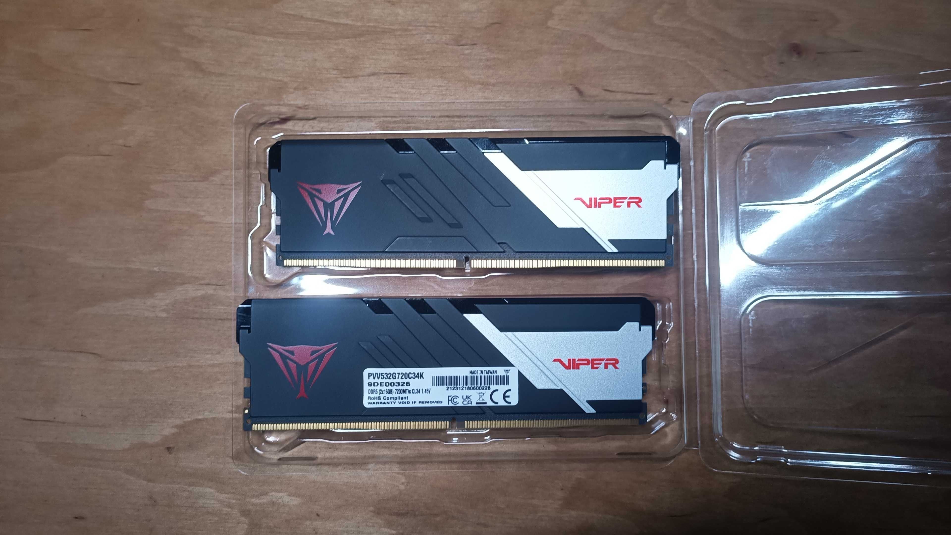 PATRIOT Viper Venom 32GB 7200MHz DDR5