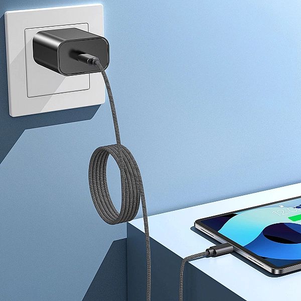 Kabel Choetech XCC-1052, 100W USB-C magnetyczny 1,2m - czarny