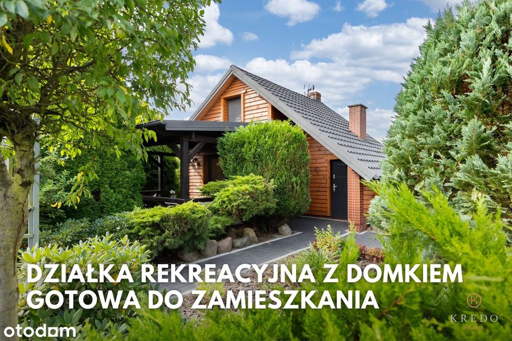 Działka ROD z całorocznym domkiem – Sikorz, gm. Sępólno Krajeńskie