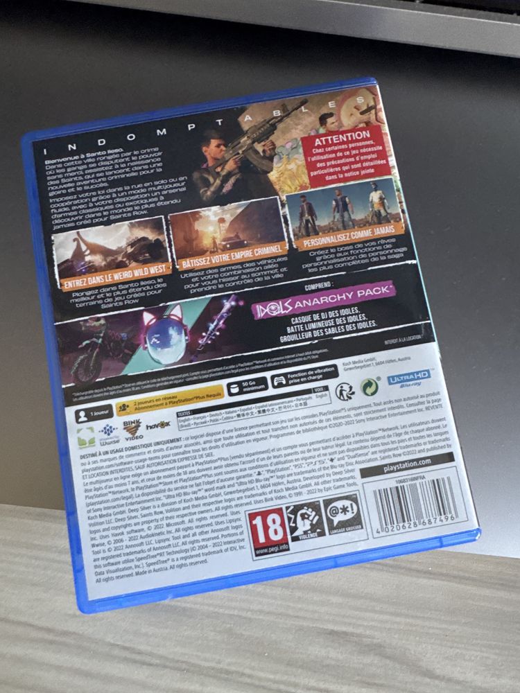 Saints Row PS5 jak Nowa PL jezyk