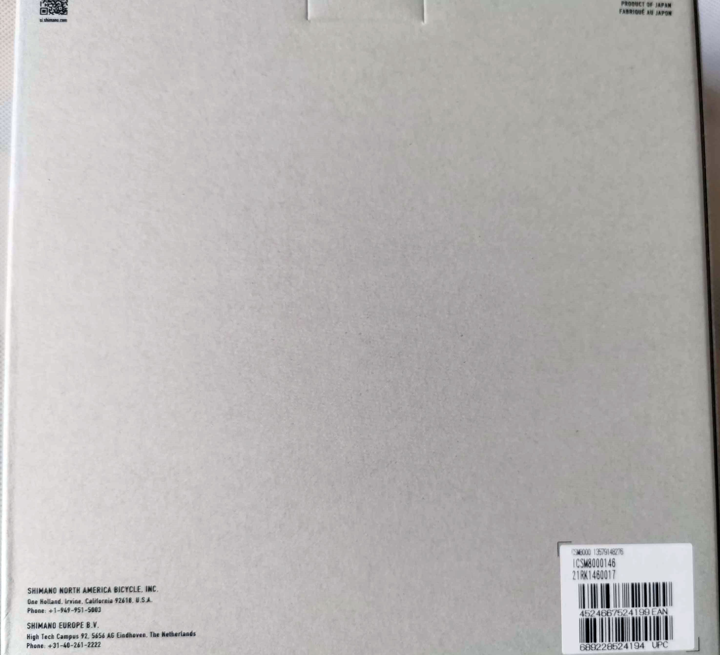 SHIMANO XT CS-M8000 Kaseta 11 rzędów 11-46 BOX