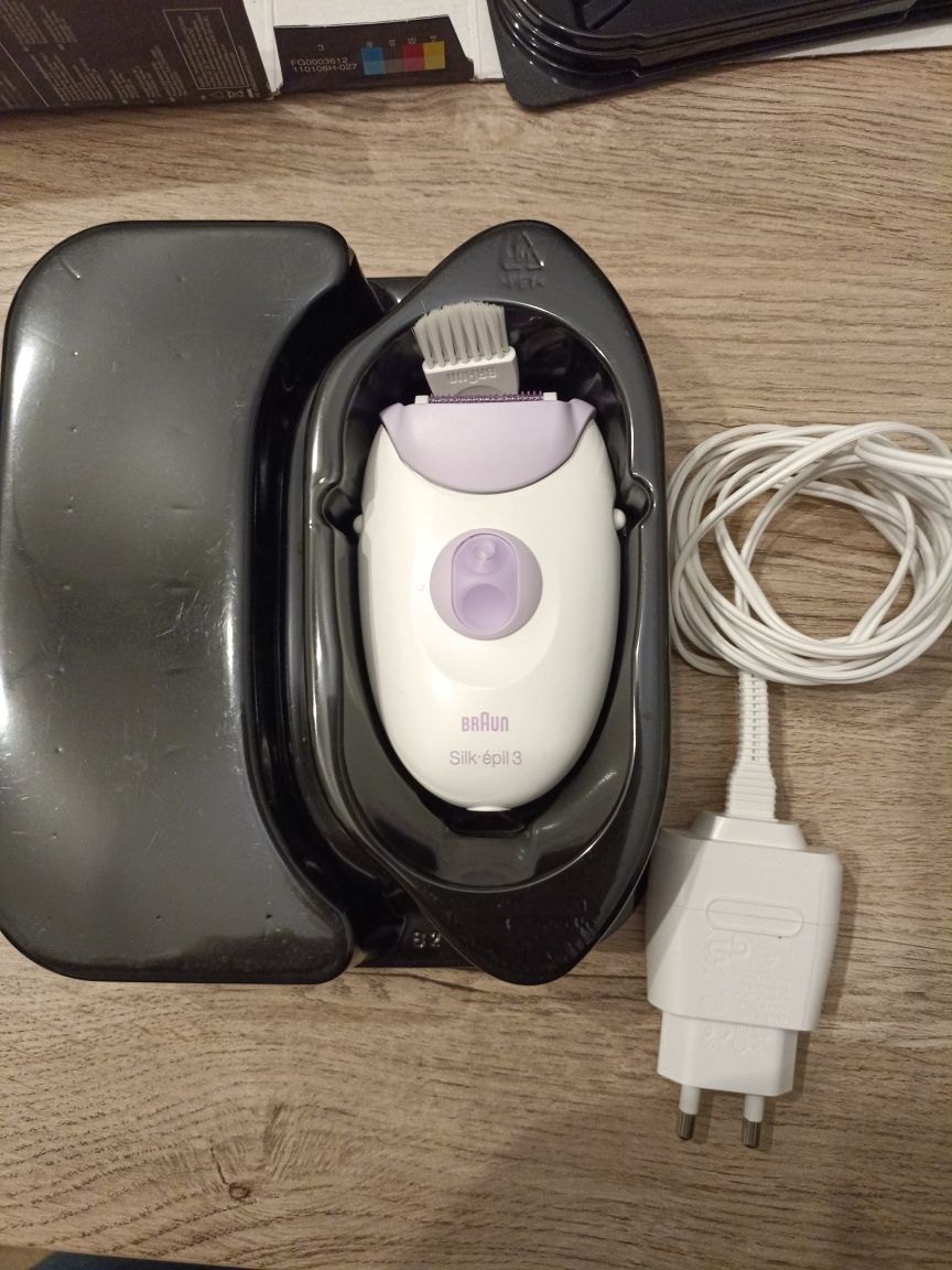 Depilator Braun Silk epil 3 legs 3170 angielska wytyczka