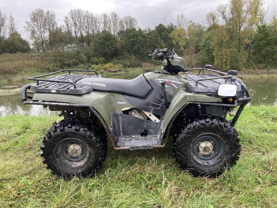 Rama homologacja Rejestracja PL Polaris sportsman 500 ho kwity rama