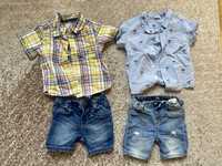 Пакет летней одежды на мальчика 6-12 месяцев