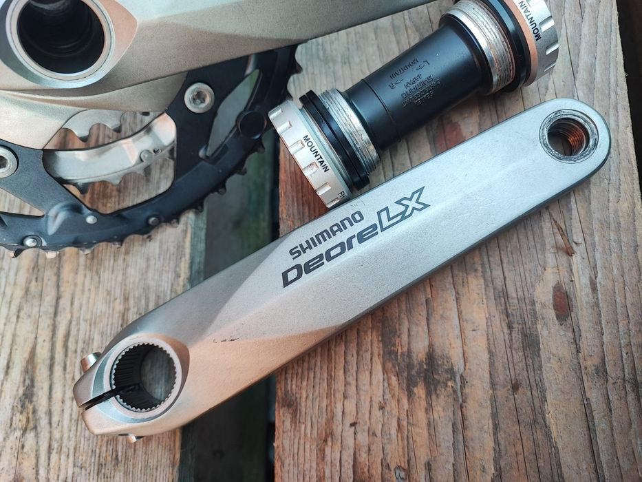 Korba rowerowa Shimano Deore LX M582 175mm Hollowtech 2 Retro MTB
