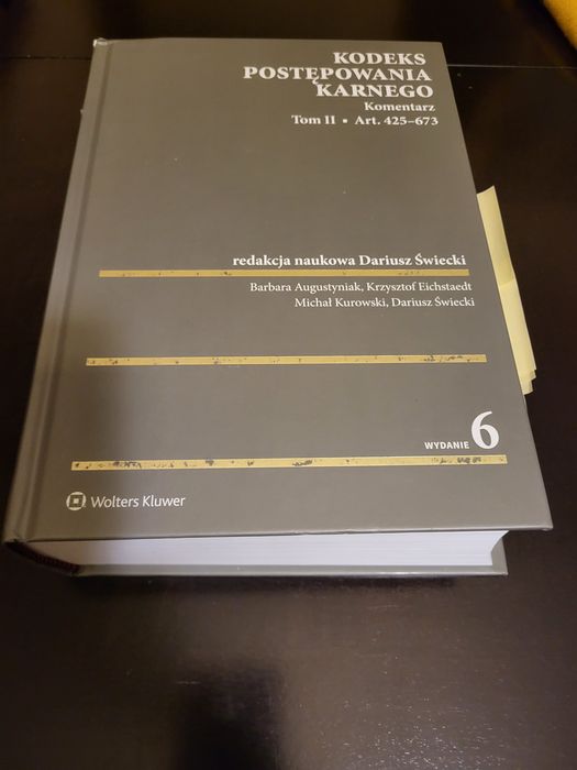 Kodeks Postępowania Karnego - komentarz - Dariusz Świecki