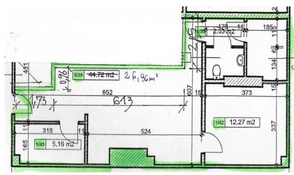 Lokal użytkowy Dębiec Poznań, 53,30 m2