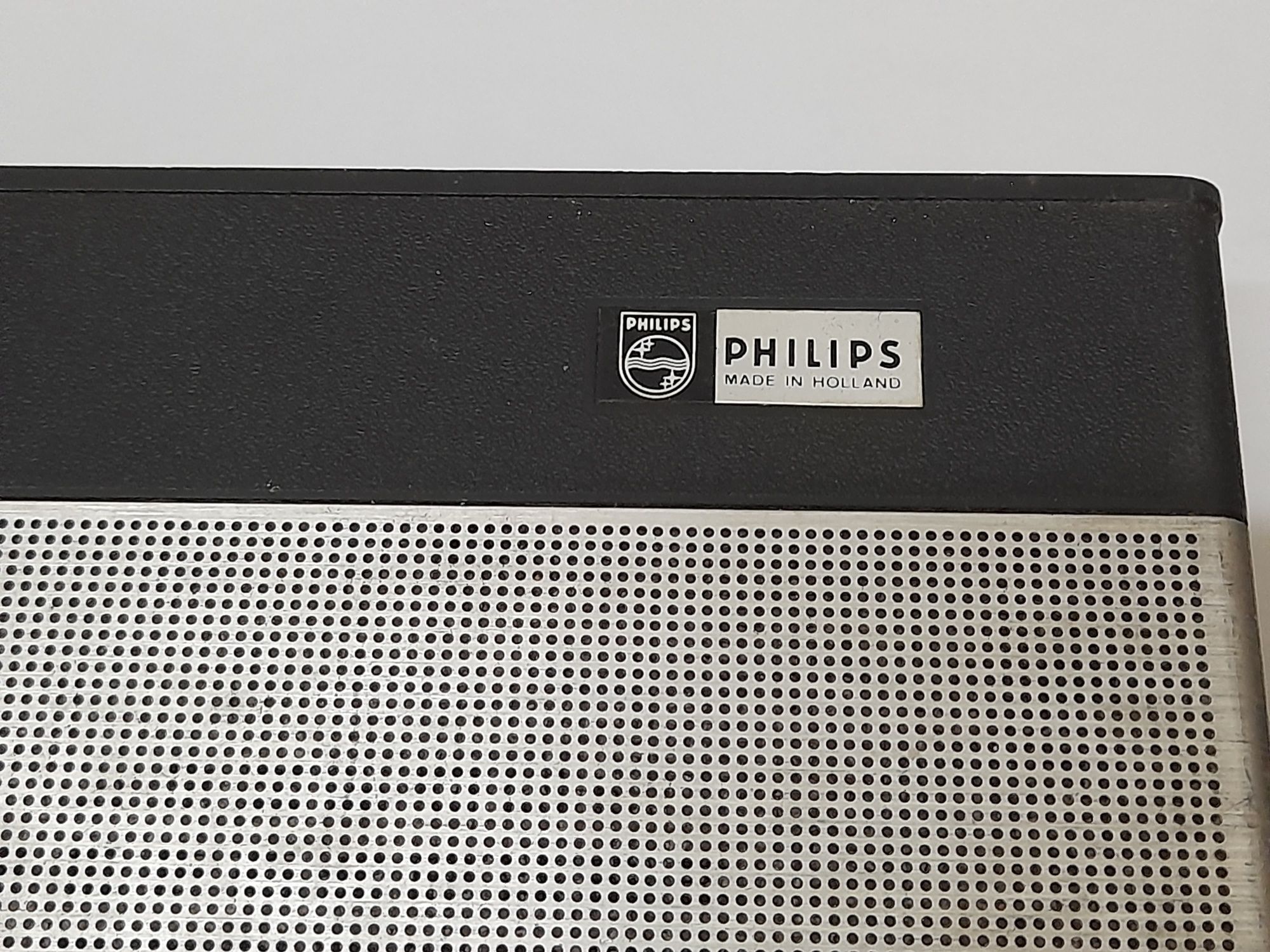 Gravador cassetes vintage Philips anos 70/80 com mala própria (raro)