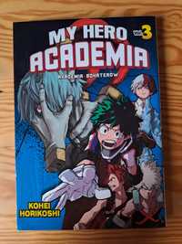 My Hero Academia (tom 3) manga; K. Horikoshi