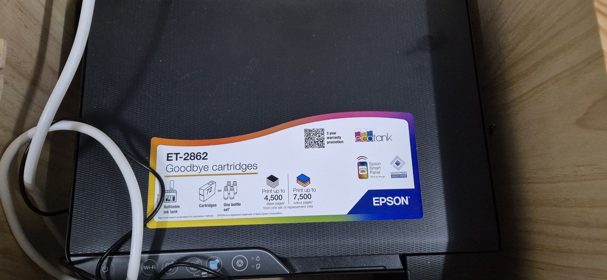 Epson ET2862 mais recarga
