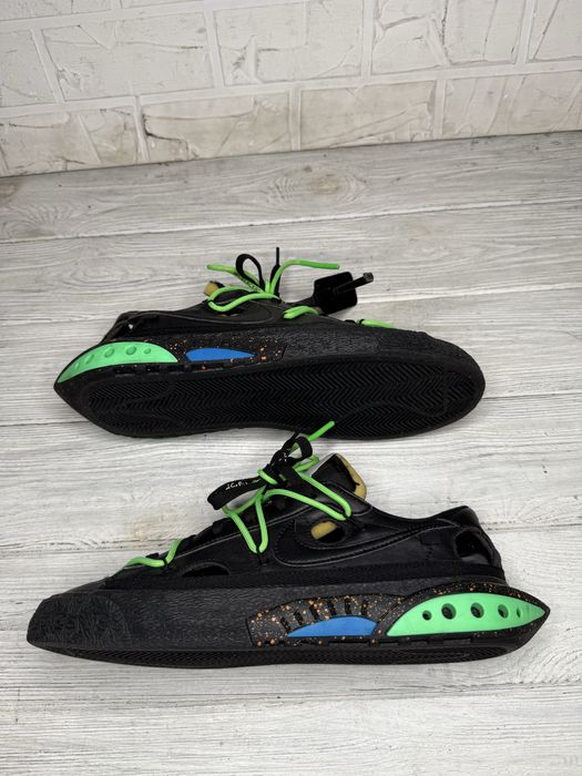 Модные мужские кроссовки nike off-white blazer low  42.5 размер