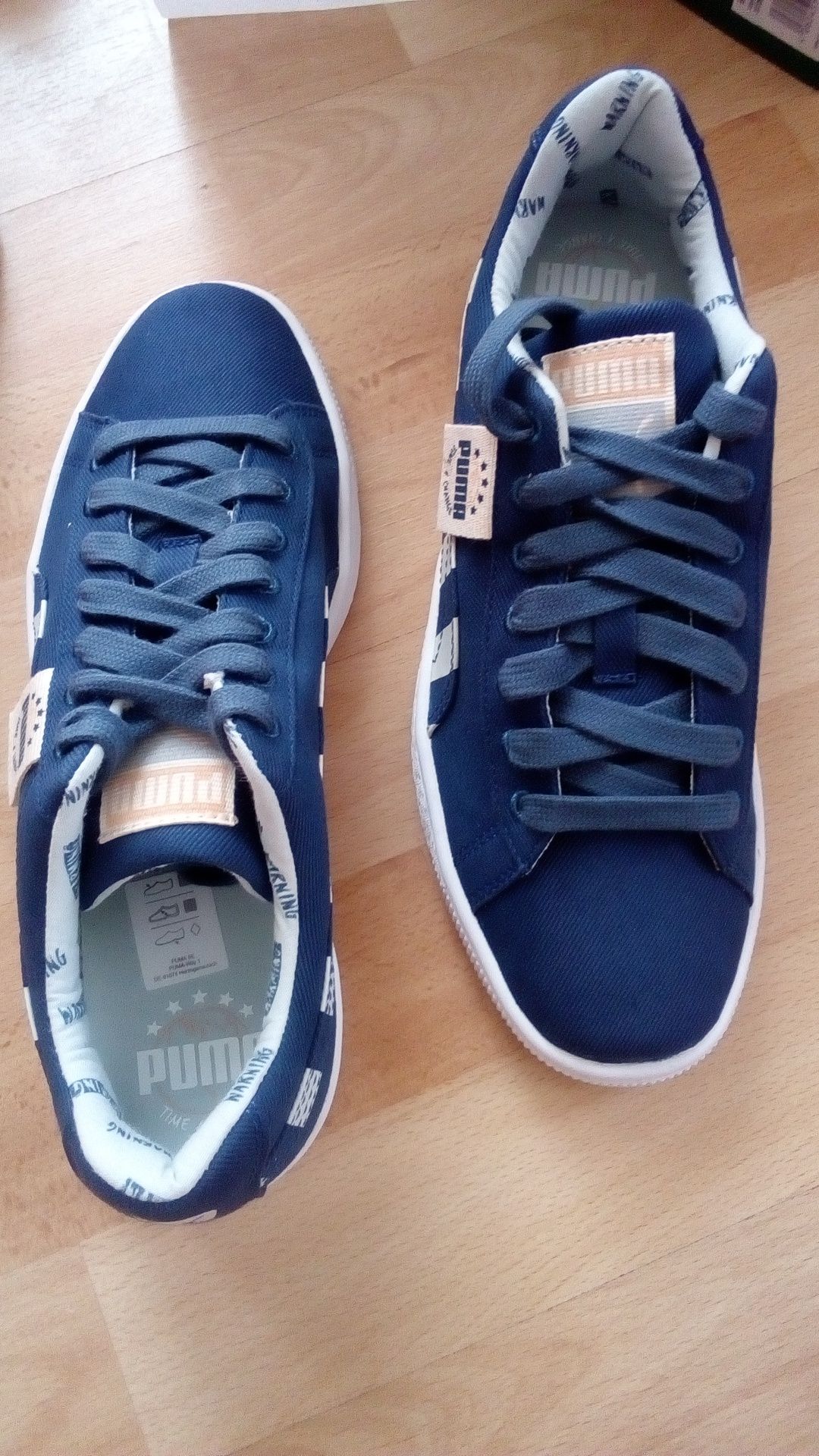 Puma basket canvas 38 wkładka 24,7 cm  nowe