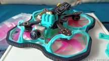 Dron FPV iFlight ProTek25 Pusher HD 4S + TBS crossfire nano RX