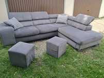 Narożnik z funkcją spania łóżko sofa kanapa