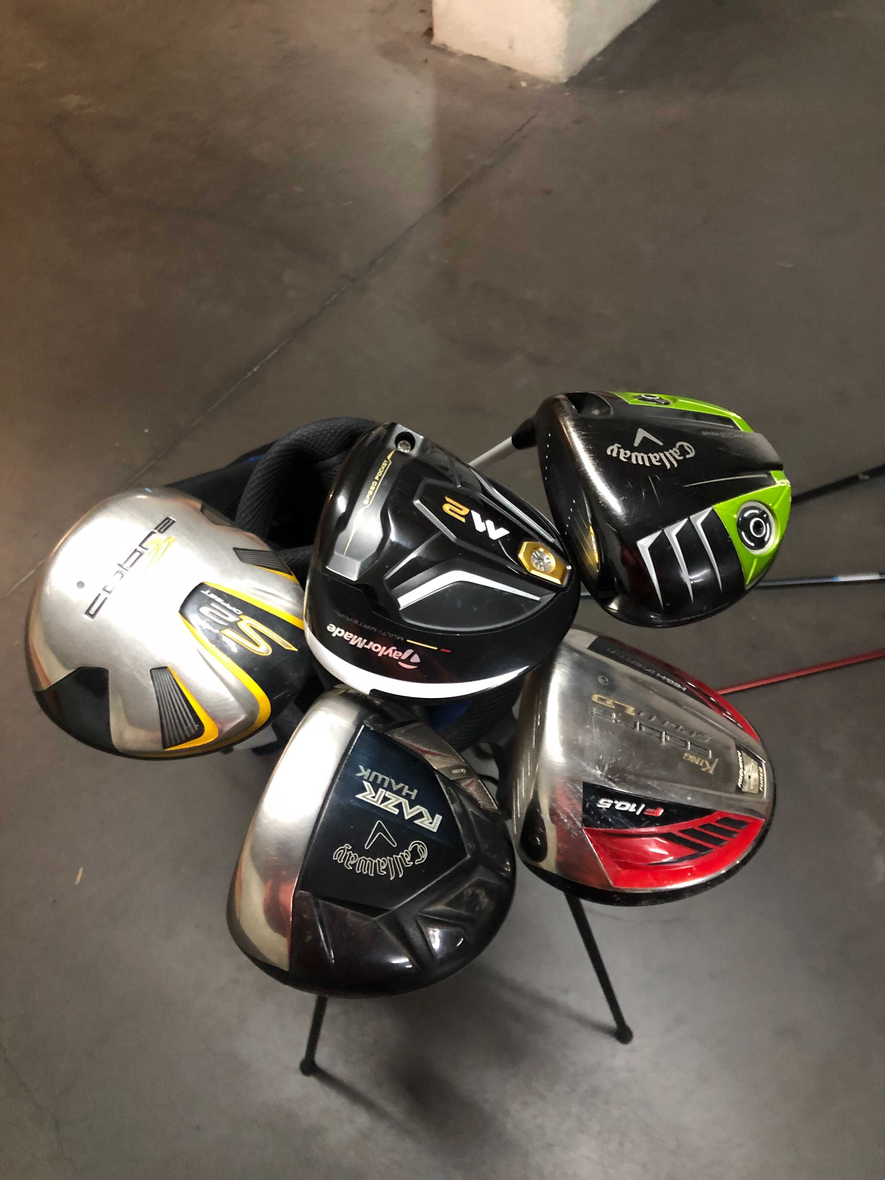 Golf - Drivers (Callaway, Taylormade, Titleist e King Cobra)