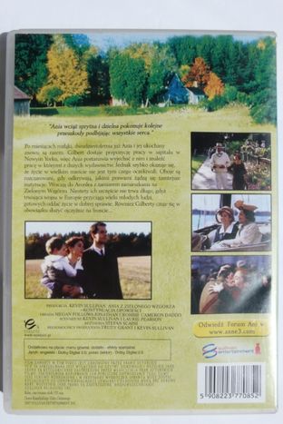 Ania z Zielonego Wzgórza - Kontynuacja opowieści - film 2 x VCD HD DVD
