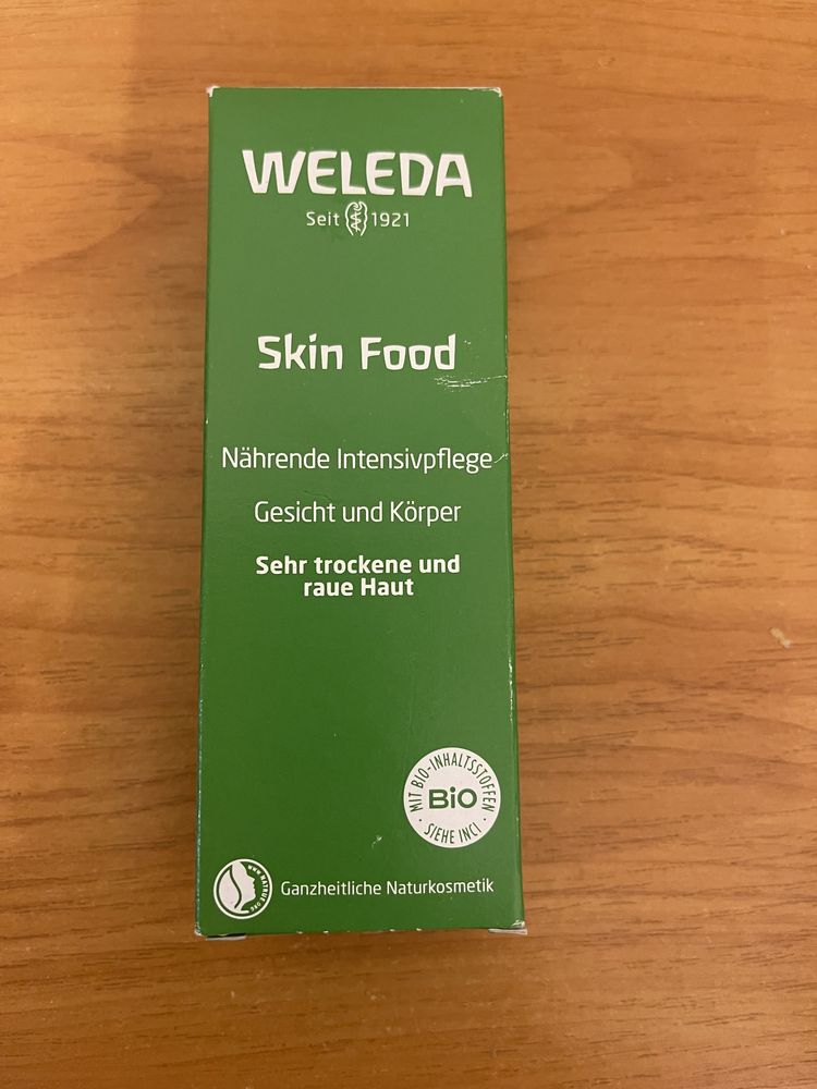 Weleda skin food  крем для лица и тела