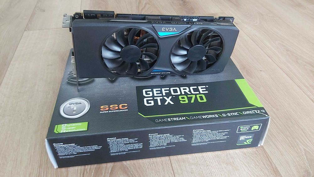 EVGA GeForce GTX 970 SSC ACX 2.0+ Najmocniejsza wersja GTX 970.
