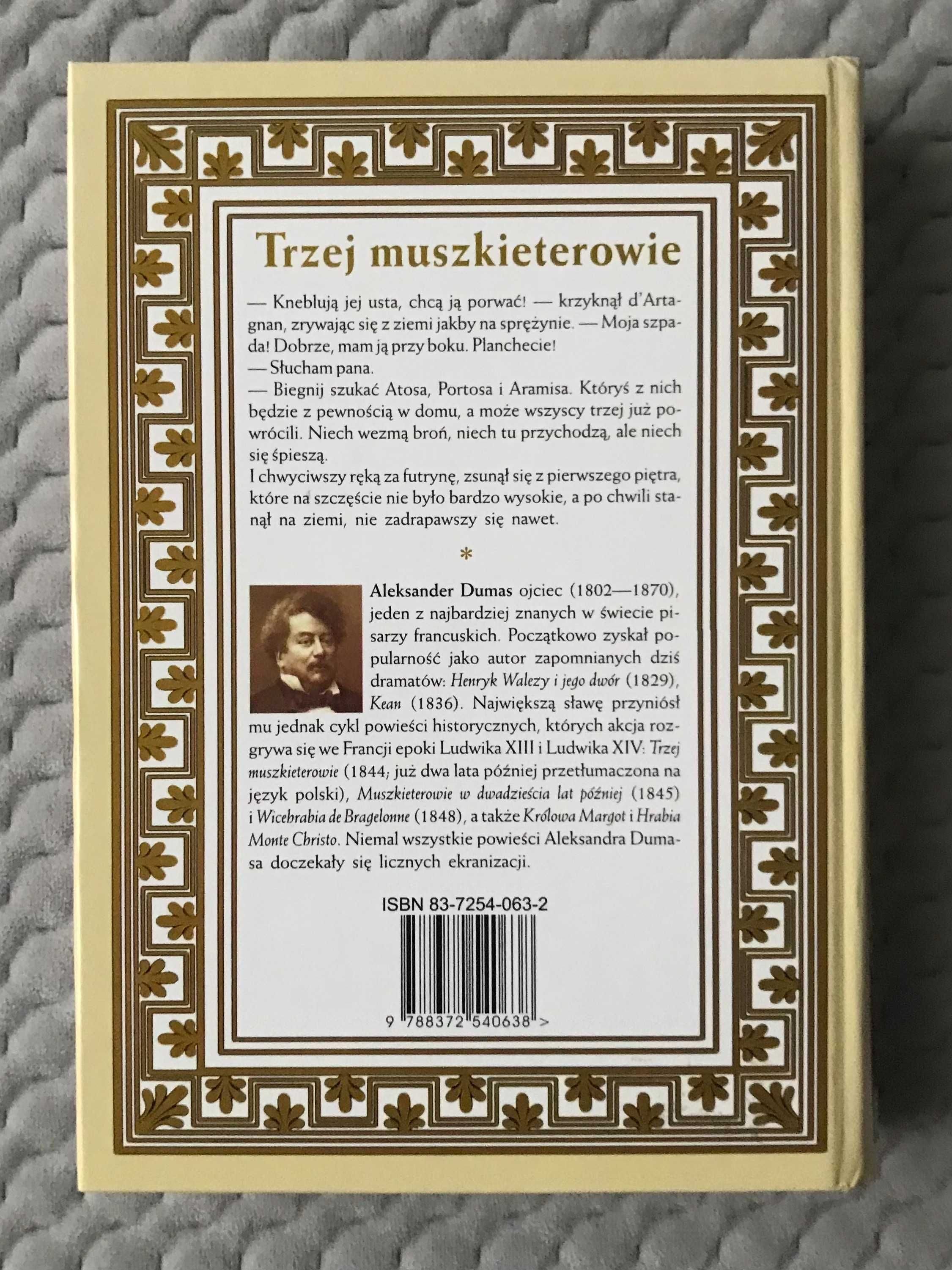 Karol May "Winnetou" Aleksander Dumas "Trzej muszkieterowie" + PREZENT