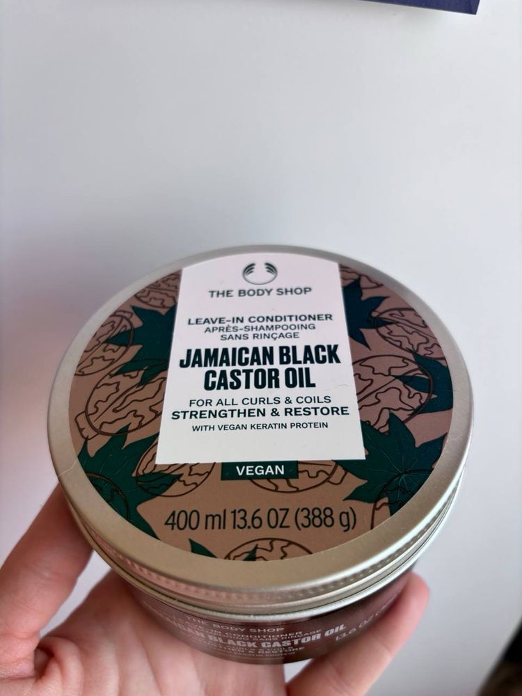 The Body Shop Jamaican Black Castor Oil Leave-In Conditioner