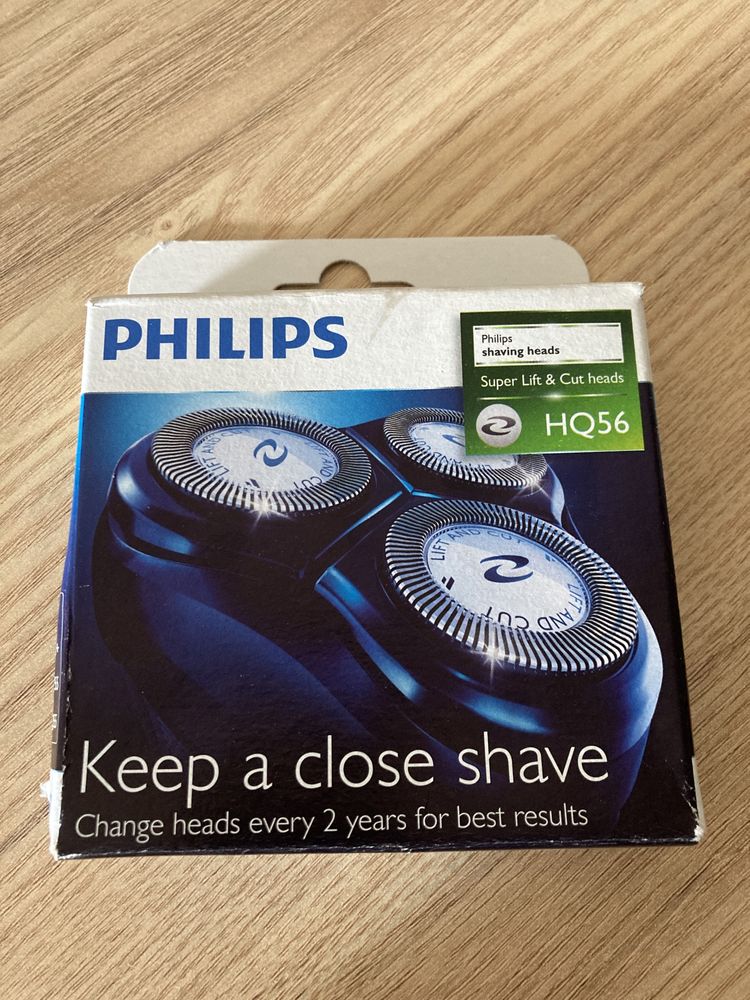 Philips Pack 3 Cabeças de Corte HQ 56 lâminas - Novo