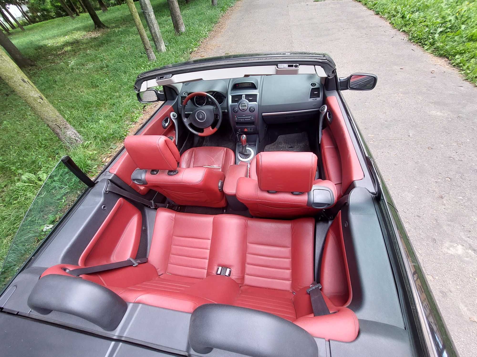 Renault Megane II Cabrio 1.6PB 16V 110KM ORYGINAŁ z Niemiec OPŁACONY!