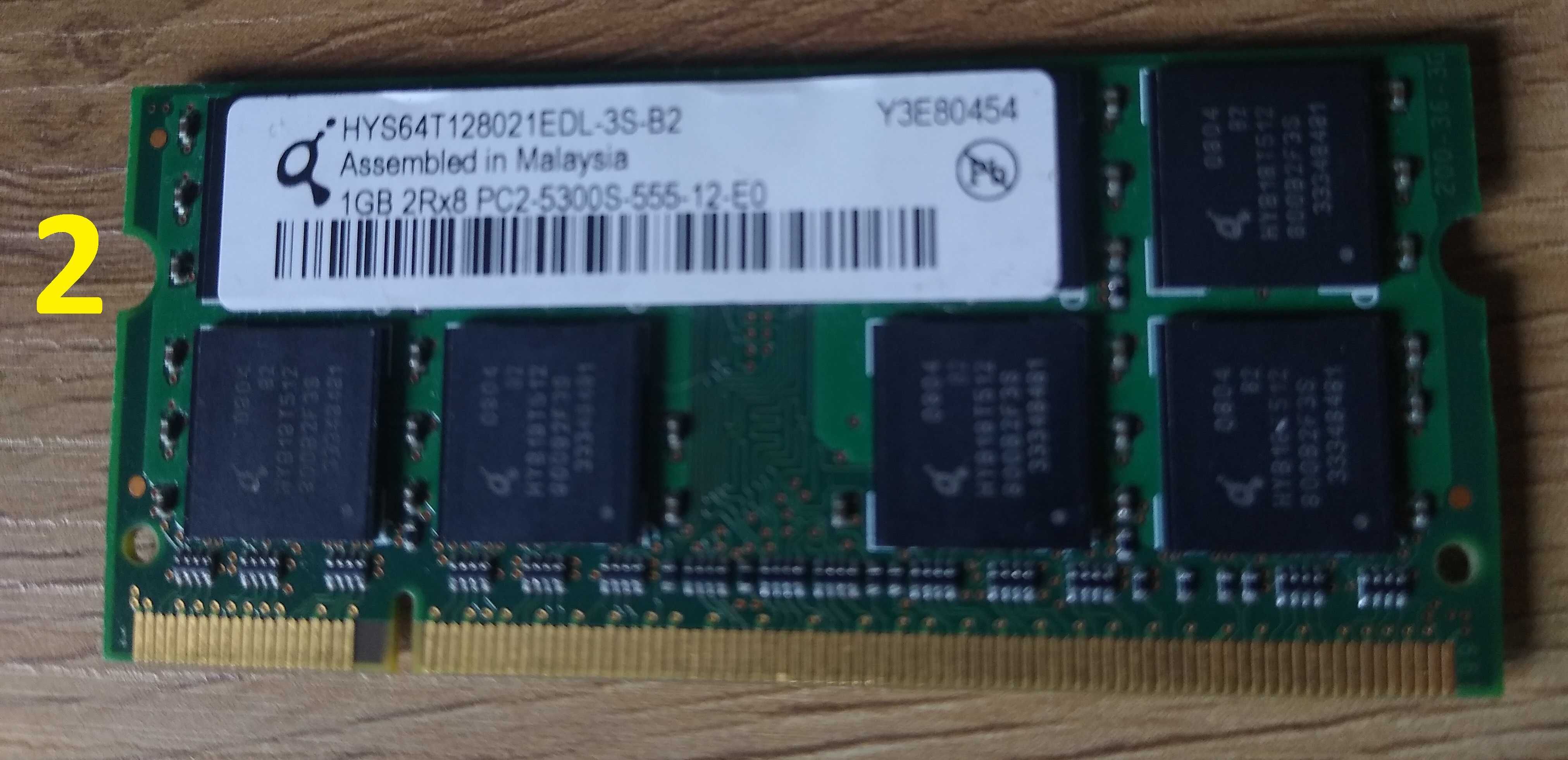 Pamięć RAM DDR2, DDR3, SDRAM – Kingston, Adata, GOODRAM, HP