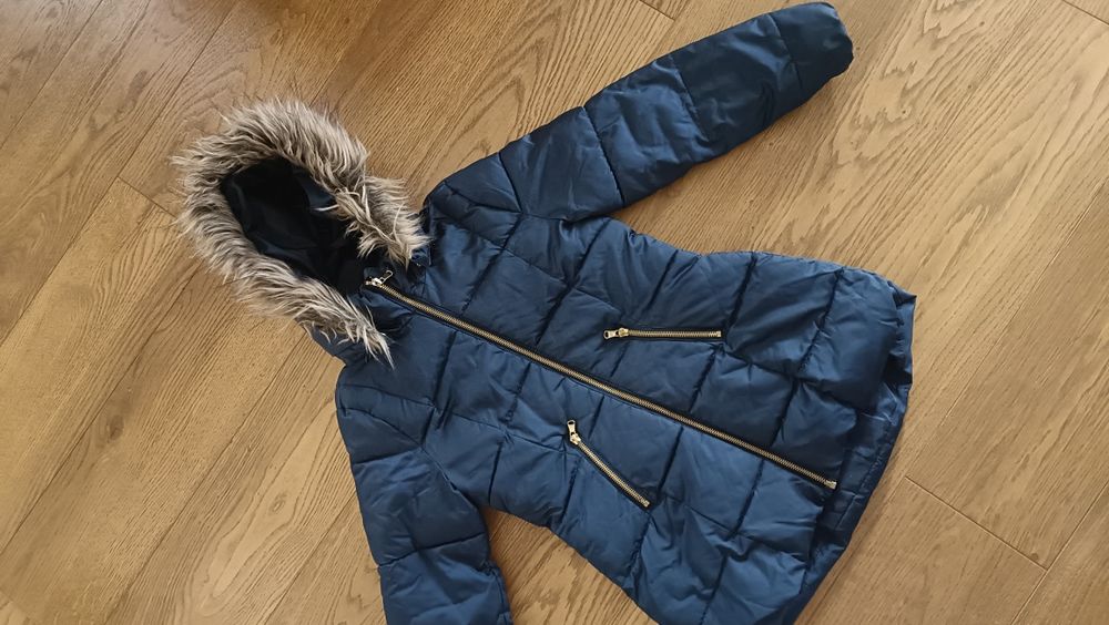 Kurtka zimowa dziewczęca 134