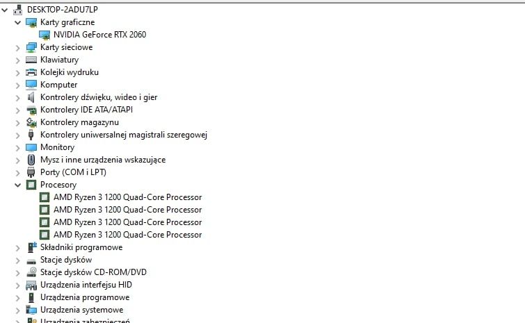 Komputer stacjonarny 16gb RAM, grafika RTX 2060