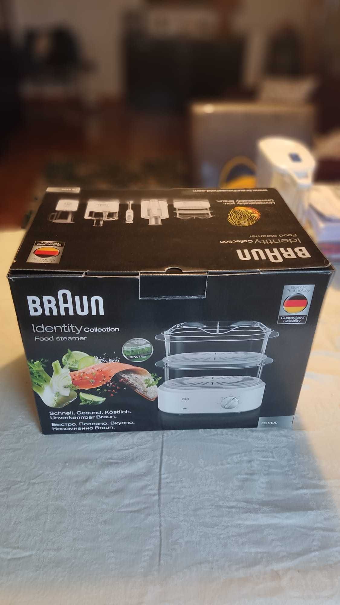 Vaporizador de alimentos BRAUN FS 5100