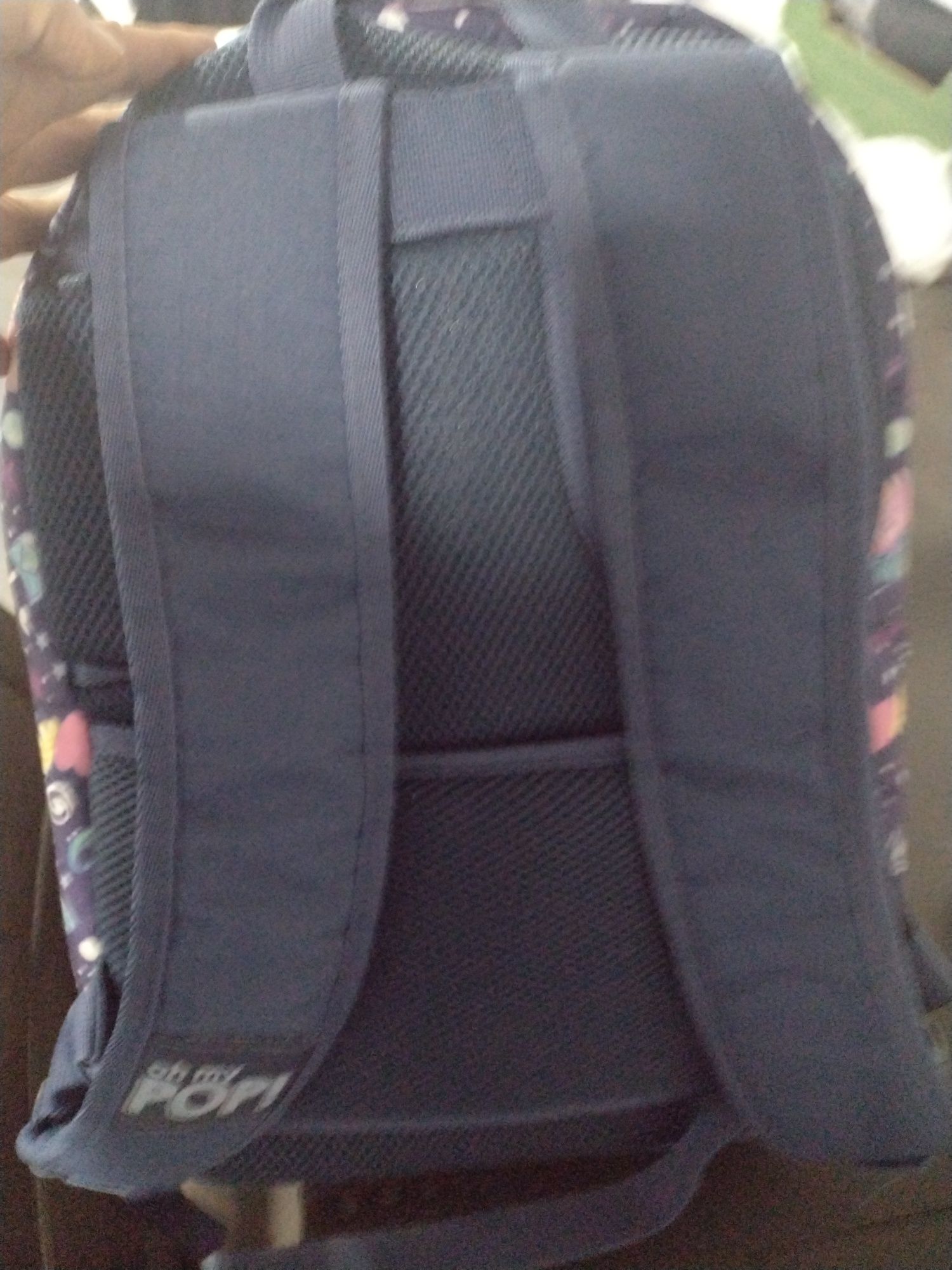 Mochila com lancheira de unicórnio