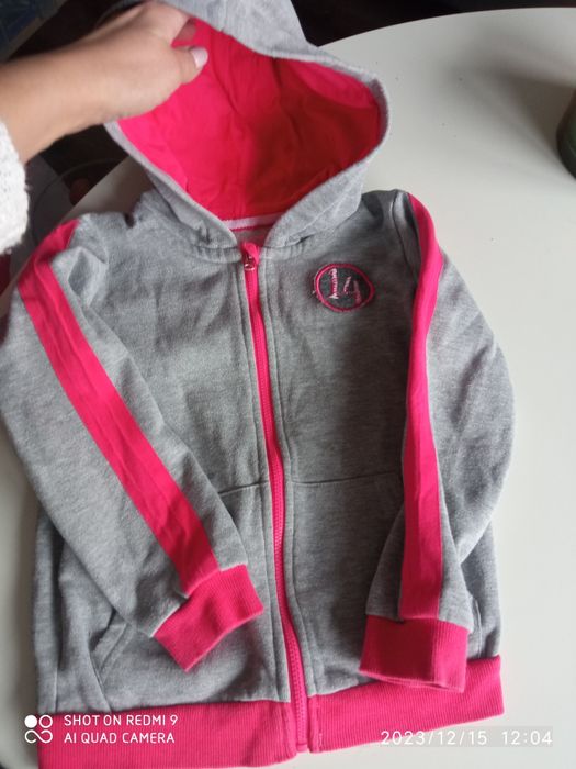 Paczka ubrań dla dziewczynki koszulki sukienki bluza