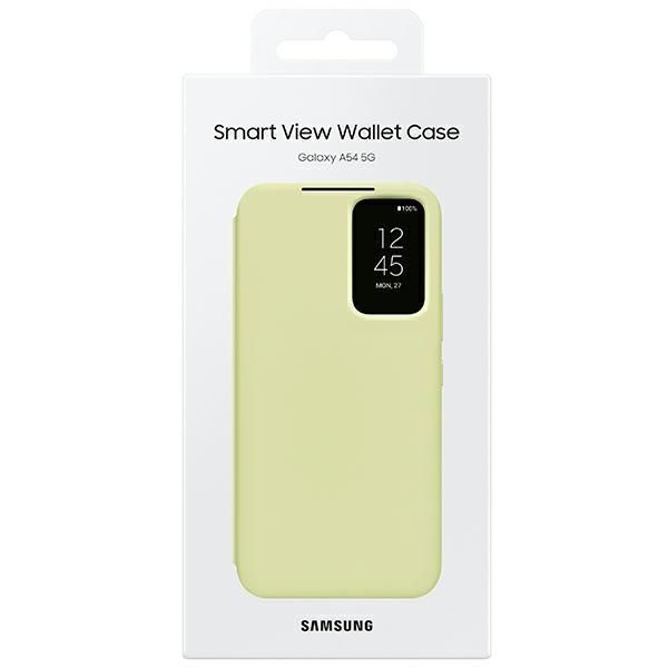 Etui Smart View Wallet Case do Samsung A34 5G - Limonka