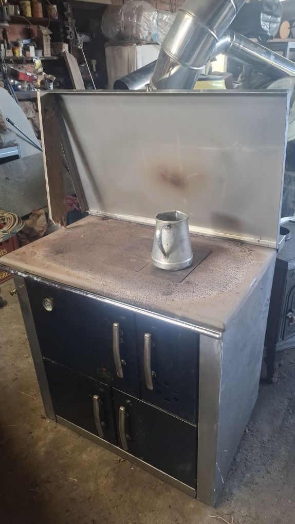 Salamandra e forno a lenha