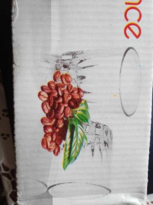 Szklanki do kawy whisky kryształowe sygnowane 6 sztuk vintage.Okazja.